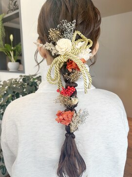 ソースバンダイ 万代(SOURCE) 成人式ヘアセット