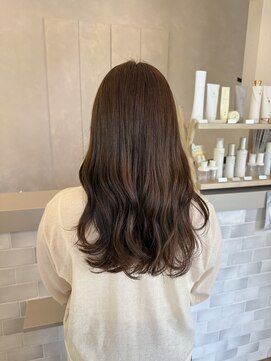ジュエ ヘアー デザイン(Jue hair design) ブラウンベージュカラー/カット/イルミナカラー/20代/知立/暖色