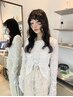 透け感ベールカラー＋カット＋エルジューダ（ホームケア）付き￥10800～