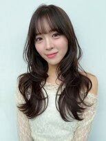 ロンド エスポワール 錦糸町(Lond espoir)&nbsp;■ミニウルフレイヤーカット顔周り前髪韓国ミディアムロング/