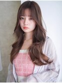 ANGELICA ゆるふわ韓国巻き 愛されモカブラウン