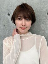ロンド 銀座(Lond) ●杉浦ミニウルフレイヤー顔周りカット前髪カットショート2