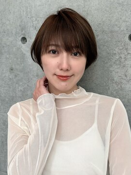 ロンド 銀座(Lond) ●杉浦ミニウルフレイヤー顔周りカット前髪カットショート2