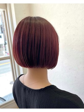 カリン ハッピーヘアライフ 長吉長原店(carin happyhairlife) まとまりバッチリミニボブ