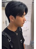 【REVE】さっぱり短めセンターパート×ダウンパーマ
