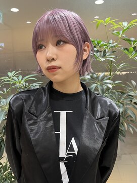 ピークアブー アヴェダ 池袋東武(PEEK-A-BOO AVEDA) 外はねボブ×フェイスレイヤー