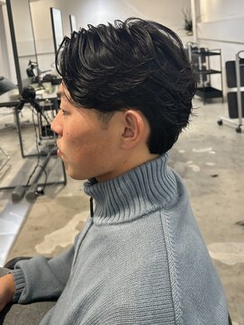 フォト 新宿(foto) メンズ/men's/メンズカット/センターパート/ニュアンスパーマ
