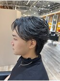 MEN’S HAIR/波巻ツイストスパイラル/フェザーパーマ/眉毛/渋谷