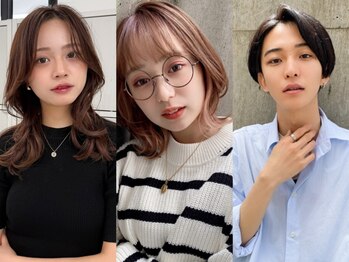 ワフトテイラー(Waft Taylor)の写真/[津田沼駅1分]アディクシー/フュージョニスト/オーガニック等のカラー取扱◎プチプラで艶感のあるヘアへ♪