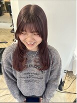 ラヴィズム(LUVISM) 顔周りレイヤー/ダブルカラー/髪質改善/ケアブリーチ万代新潟駅