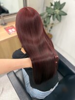 ペレ 原宿(PELE) ダブルカラー/ケアブリーチ/羽エクステ/原宿