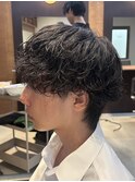 波巻きスパイラルパーマ/津田沼/メンズパーマ/メンズ/ブリーチ