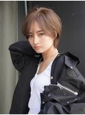【GEEKS渋谷】ナチュラルショートウルフ/夏カラー/小顔/レイヤー