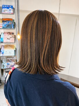ドア(doa.) 外ハネハイライト