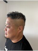 王道スキンフェード