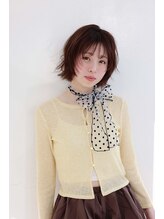 melca.大阪梅田　髮質改善/韓国風/ダブルカラー【9月中旬 NEW OPEN（予定）】&nbsp;切りっぱなしボブ/外ハネボブ/あごラインボブ/大阪梅田