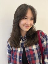 ナヌーク シブヤ(nanuk shibuya)&nbsp;ミディアムレングスにレイヤーカットを