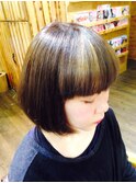 ダークアッシュミルフィーユカラー