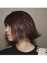 ツイギー 宮西店(TWiGGY) オイル仕上げの外ハネボブ