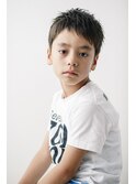 2ブロックアシンメトリーショート/aw