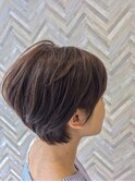 お客様ショートボブスタイル