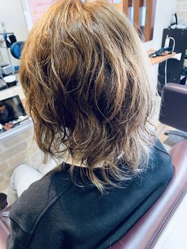 ジーヘアー(G・HAIR) ミディアムインナーカラー