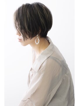 ハナブサ 藤江店(HANABUSA) 【HANABUSA　橋本よりか】白髪を生かしたデザインカラー