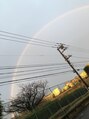 アムール 二子玉川(Amour)&nbsp;大きな虹を見て感動！