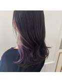 オリーブベージュ暖色系カラーハイライトカラーダークアッシュ