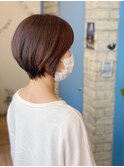 女性らしさを感じるショートヘア