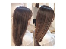 ココンヘアー(CoCon hair)の雰囲気（【トリートメントエステ  】左：Before/右：After）