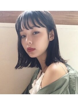 アオカマクラ(a-o Kamakura) 【a-o鎌倉】どんな世代でも似合う◎切りっぱなし大人ボブ！