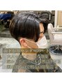 アースコアフュールボーテ 川越店(EARTH coiffure beaute) 前下がりのセンターパート！クールな印象！カルマパーマと相性◎