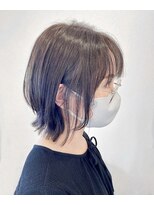 トゥルーブ バイ ファースト 富沢店(trove by first) くびれボブ×アイスグレージュ