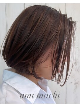 ウミマチ(umi machi) umi machi 束感MAX 大人ボブ 2022/9/2