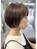 愛されNo.1 ショートボブ フレンチカジュアル