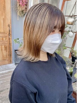 ユイマァル 倉敷店(YUIMARL) ハイトーン！バレイヤージュ