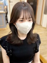 ネオリーブ クーロ(Neolive curro)&nbsp;韓国前髪顔周り×美髪レイヤー[横浜/縮毛矯正/前髪縮毛矯正]23