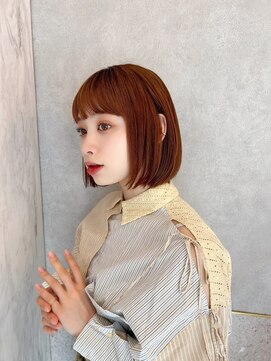 シーシンジュク 新宿南口(Sea shinjuku) 韓国風前髪×チョコレートカラー【髪質改善/新宿/大人ガーリー】