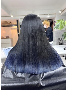 ブレンド 渋谷(BLend) グレージュマチルダボブインナーグレージュ前髪