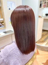 ナル 藤沢(NALU) イルミナカラーピンクベージュ/髪質改善/メテオトリートメント