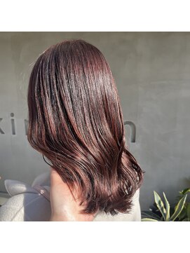 キールーム(Kir'oom) ピンクブラウン/暖色カラー/カット/カラー/トリートメント