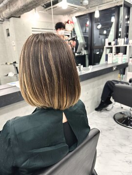 エンディアリング 東銀座(Endearing) イメチェンスタイル/フルバング/似合わせカット//東銀座