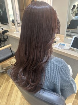 ジーナ 福岡天神(Zina) ピンクブラウン/ブラウン/透明感カラー