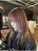 【akane】ハイトーンデザインカラーパープル