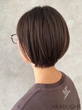 ソーエン ヘアー ブルーム 札幌駅前店(soen hair bloom by HEADLIGHT) マッシュショート×ブラウンカラー