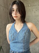 顏まわりレイヤーボブ/２０代./３０代/表参道