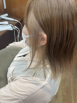 トップヘアー 本店(TOP HAIR) インナーカラー/ホワイトベージュ/倉敷