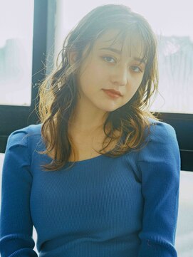 ロッソ 五反野店(Rosso) ミルキーブラウンカラーのロングスタイル[五反野]