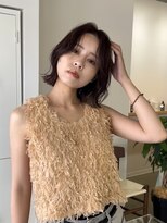 ウッド(uood) 【uood】ボブと暖色ピンクカラー